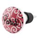 Paris Pink Flat Wine Bottle Stopper